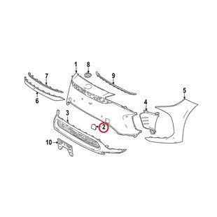 Заглушка буксировочного крюка правая ОРИГИНАЛ на TOYOTA bZ4X (53285-42937) 53285-42937 фото