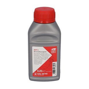Гальмівна рідина 250мл DOT4 FEBI на VOLKSWAGEN ID.7 (B 000 700 A1) B 000 700 A1 фото