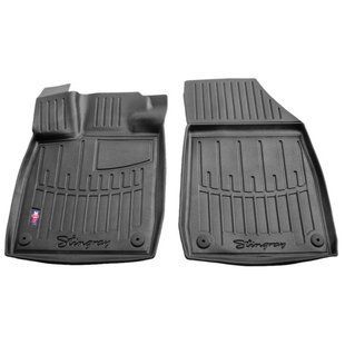 Резиновые коврики передние Volkswagen ID.4 Х (2020-н.в.) Stingray на VOLKSWAGEN ID.4 X (5024292) 5024292 фото