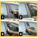 Наклека стойки дверей глянцевая 8 шт HONDA на HONDA M-NV (67326-T7A-003-01-BLA) 67326-T7A-003-01-BLA фото 3