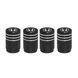 Ковпачок ніпеля колеса чорний 4 шт HONDA на HONDA M-NV (42753-T4AN-H02-01-BL) 42753-T4AN-H02-01-BL фото 1