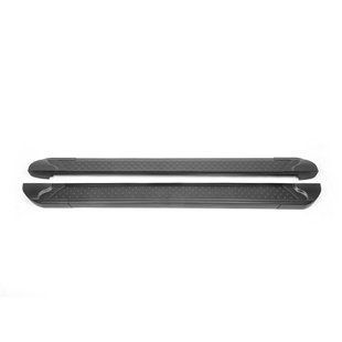 Боковые пороги Allmond Black (2шт., алюминий) Erkul на HONDA e:NS1 (brr564) brr564 фото