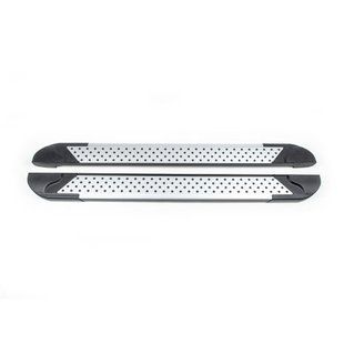 Боковые пороги Allmond Grey (2шт., алюминий) Erkul на HONDA e:NS1 (brr564) brr564 фото