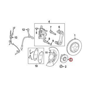 Суппорт тормозной задний левый ОРИГИНАЛ на TOYOTA bZ4X (42450-42070) 42450-42070 фото